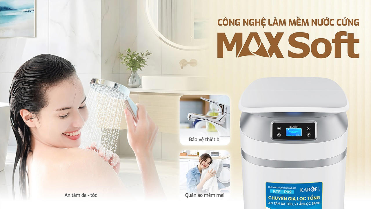 Lọc tổng trung tâm cao cấp Karofi KTF-P02